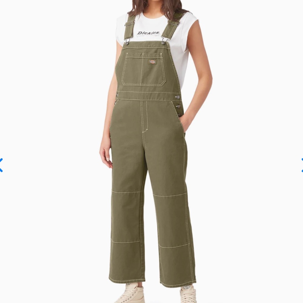 Dickies Cropped Carpenter Bib Overalls NWT